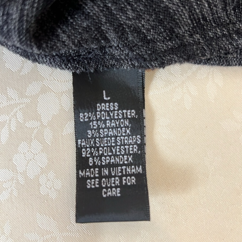 iZ Byer gray/black dress - Picture 7 of 9